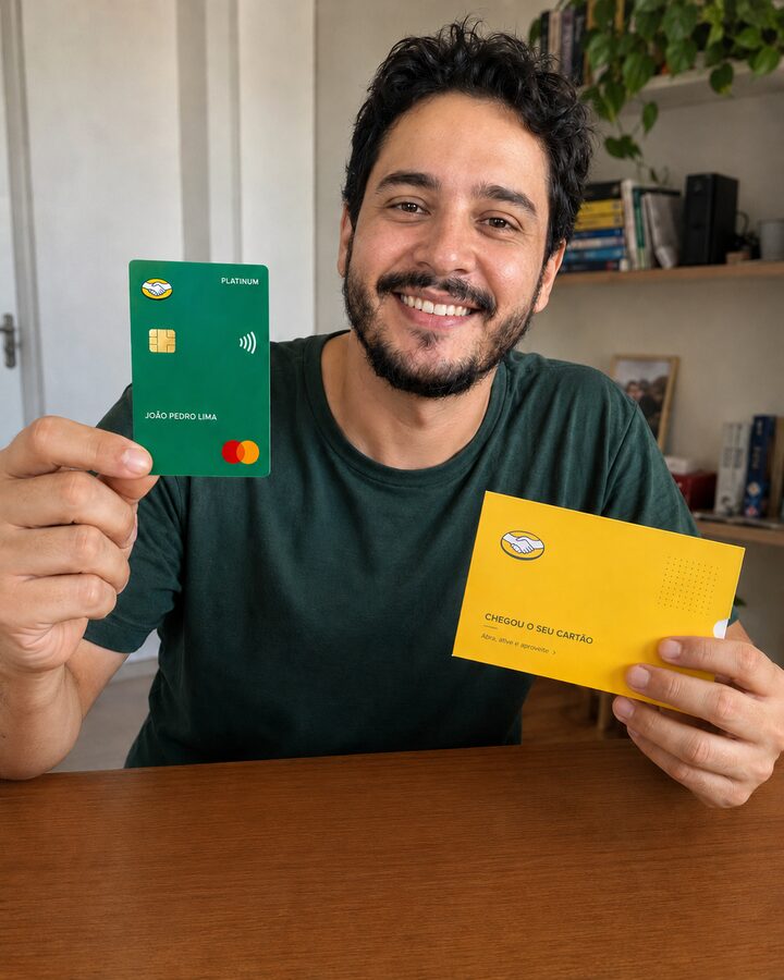 JOÃO SILVA recebeu o cartão